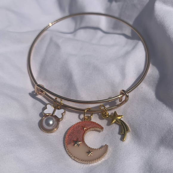 Brand New! Handmade! Adjustable Charm Bracelet - Picture 3 of 4